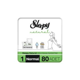 Sleepy Natural Ultra Hassas Uzun 80 Adet Hijyenik Ped