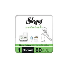 Sleepy Natural Ultra Hassas Uzun 80 Adet Hijyenik Ped
