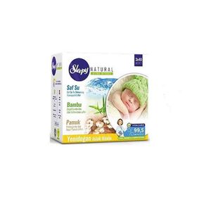 Sleepy Natural Yenidoğan 36x40'lı Yaprak Çoklu Paket Islak Mendil