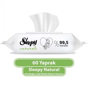 Sleepy Natural Yenidoğan 540 Yaprak Islak Mendil