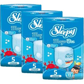 Sleepy No:5 Junior 36 Adet Mayo Bebek Bezi