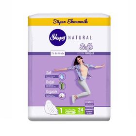 Sleepy Normal 24'lü Natural Soft İnce Ped