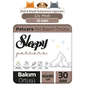 Sleepy Petcare 30'lu 60x90 cm Evcil Hayvan Bakım Örtüsü