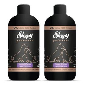 Sleepy Petcare 500 ML 2 Adet Lavanta Yağlı Evcil Hayvan Şampuanı