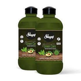 Sleepy Premium 2x1500 ml Green Care Serisi Sıvı Sabun