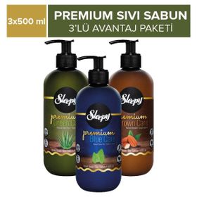 Sleepy Premium 3'lü 3x500 ml Sıvı Sabun
