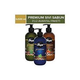 Sleepy Premium 3'lü 3x500 ml Sıvı Sabun
