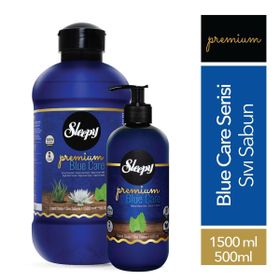 Sleepy Premium Blue Care 1500 + 500 ml Doğal Lotus Çiçeği Sıvı Sabun