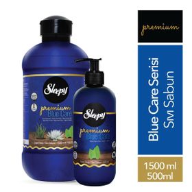 Sleepy Premium Blue Care 1500 + 500 ml Doğal Lotus Çiçeği Sıvı Sabun