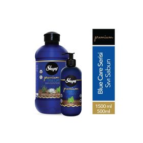 Sleepy Premium Blue Care 1500 + 500 ml Doğal Lotus Çiçeği Sıvı Sabun