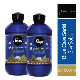 Sleepy Premium Blue Care 2x1500 ml Doğal Lotus Çiçeği Sıvı Sabun
