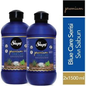 Sleepy Premium Blue Care 2x1500 ml Doğal Lotus Çiçeği Sıvı Sabun