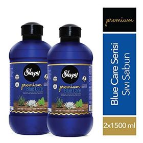 Sleepy Premium Blue Care 2x1500 ml Doğal Lotus Çiçeği Sıvı Sabun