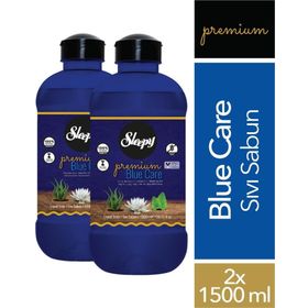 Sleepy Premium Blue Care 2x1500 ml Doğal Lotus Çiçeği Sıvı Sabun
