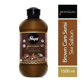 Sleepy Premium Brown Care 1.500 ml Doğal Argan Sıvı Sabun