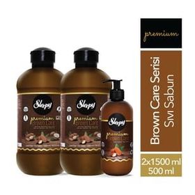 Sleepy Premium Brown Care 2x1500 ml Sıvı Sabun