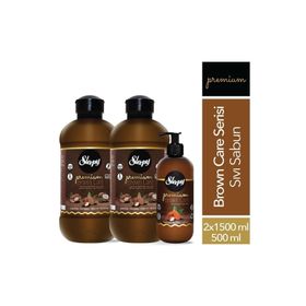 Sleepy Premium Brown Care 2x1500 ml Sıvı Sabun