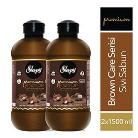 Sleepy Premium Brown Care 2x1500 ml Sıvı Sabun