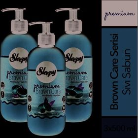 Sleepy Premium Brown Care 500 ml Sıvı Sabun (3 adet)