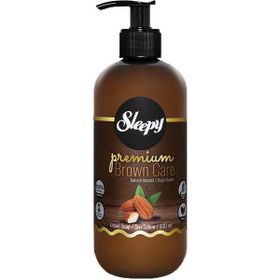 Sleepy Premium Brown Care Doğal Badem 500 ml Sıvı Sabun
