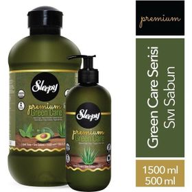 Sleepy Premium Green Care 1500 + 500 ml Doğal Avokado Sıvı Sabun