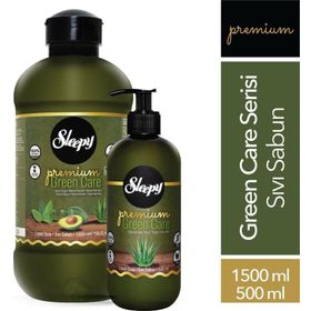 Sleepy Premium Green Care 1500 + 500 ml Doğal Avokado Sıvı Sabun