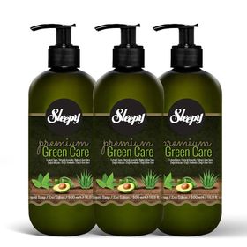 Sleepy Premium Green Care 3x500 ml Sıvı Sabun