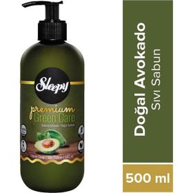 Sleepy Premium Green Care Doğal Avokado 500 ml Sıvı Sabun