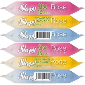 Sleepy Rose Garden 6x15 Yaprak Islak Cep Mendil