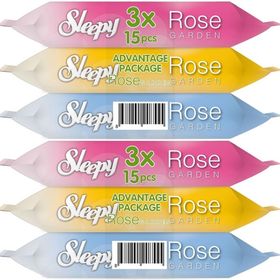 Sleepy Rose Garden 6x15 Yaprak Islak Cep Mendil
