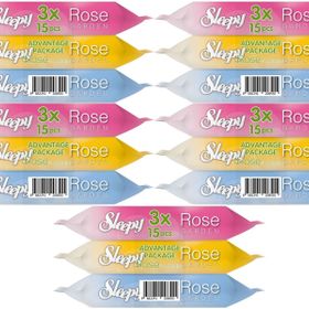 Sleepy Rose Garden Travel 15x15 Yaprak Islak Cep Mendil