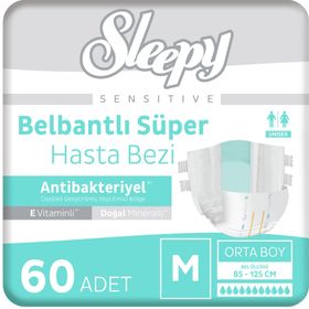 Sleepy Sensitive Antibakteriyel Medium 2x30 Adet Emici Külot