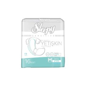 Sleepy Sensitive Belbantlı Medium 16 Adet Yetişkin Hasta Bezi