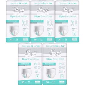Sleepy Sensitive Large 150 Adet Emici Külot