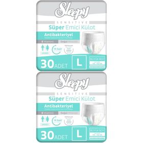 Sleepy Sensitive Large 60 Adet Emici Külot