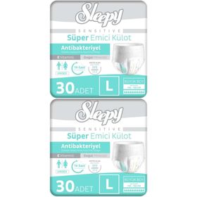Sleepy Sensitive Large 60 Adet Emici Külot