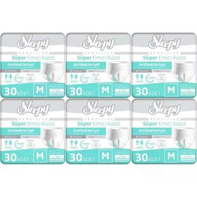 Sleepy Sensitive Medium 180 Adet Emici Külot