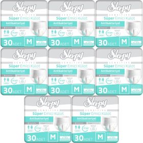Sleepy Sensitive Medium 240 Adet Emici Külot