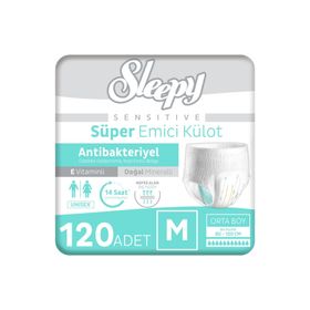 Sleepy Sensitive Medium 4x30 Adet Emici Külot