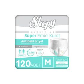 Sleepy Sensitive Medium 4x30 Adet Emici Külot