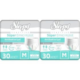 Sleepy Sensitive Medium 60 Adet Emici Külot