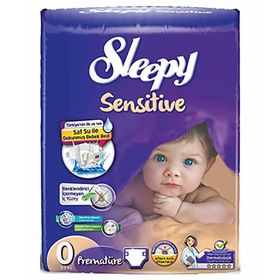 Sleepy Sensitive No:0 Prematüre Bebek Bezi