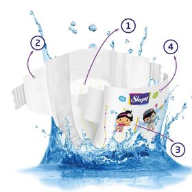 Sleepy Sensitive No:3 Midi 34 Adet Bebek Bezi