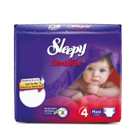 Sleepy Sensitive No:4 Maxi 30 Adet Bebek Bezi