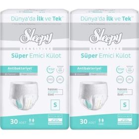 Sleepy Sensitive Small 60 Adet Emici Külot