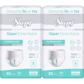 Sleepy Sensitive Small 60 Adet Emici Külot