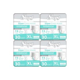 Sleepy Sensitive XLarge 120 Adet Emici Külot