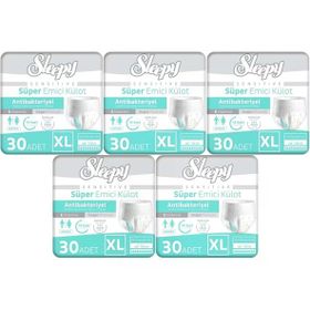 Sleepy Sensitive XLarge 150 Adet Emici Külot