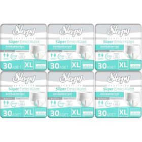 Sleepy Sensitive XLarge 180 Adet Emici Külot