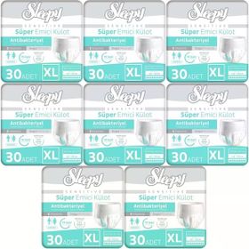 Sleepy Sensitive XLarge 240 Adet Emici Külot